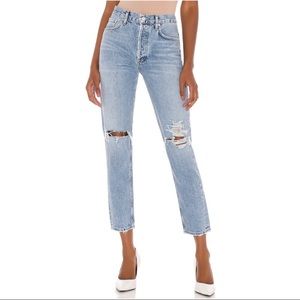 AGOLDE Jamie High Rise Classic in Spectator